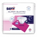 Pieluchomajtki Seni Super Quatro - ROZMIAR M – 10 sztuk Pieluchomajtki Seni Super Quatro - ROZMIAR M – 10 sztuk